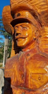 Sculpture 2 Corryong Avenue of Honour