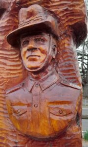 Sculpture 3 Corryong Avenue of Honour