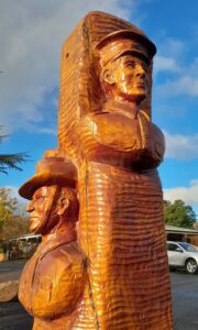 Sculpture 5 Corryong Avenue of Honour